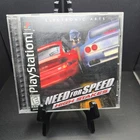 Need For Speed: High Stakes (PS1, 1999) *CIB w/ Reg Card* Black Label
