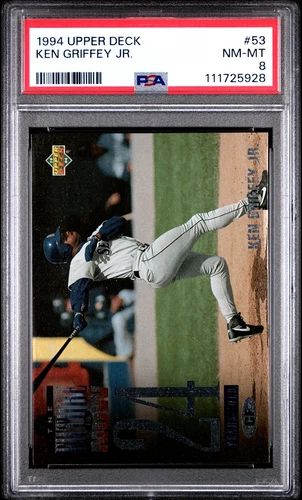 1994 Upper Deck #53 Ken Griffey Jr. PSA 8