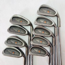 USED PING EYE 2 Orange Dot Iron Set 3-9 W S (9pcs) Steel Shaft RH Men's Golf