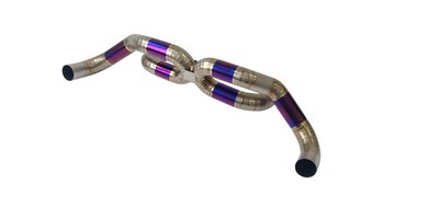 Fits Lamborghini Gallardo 04-08 TOP SPEED PRO-1 Titanium X-Pipe Exhaust System P