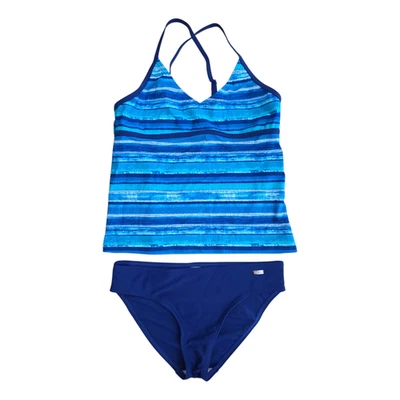 Buffalo Mädchen Badeanzug Schwimmanzug Bikini-Set Gr 158/164 Blau NEU - Bild 1 von 2