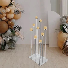 Home Wedding Decor Metal Candelabra Centerpieces Candle Stick Holder Candlestick