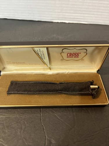 Penna a sfera Cross riempita d'oro 14kT - Foto 5 di 10