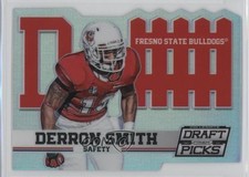 2015 Panini Prizm Collegiate Draft Picks Defense Die-Cut Derron Smith #35 7l6