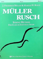 Muller Rusch - Violin String Method Book 1