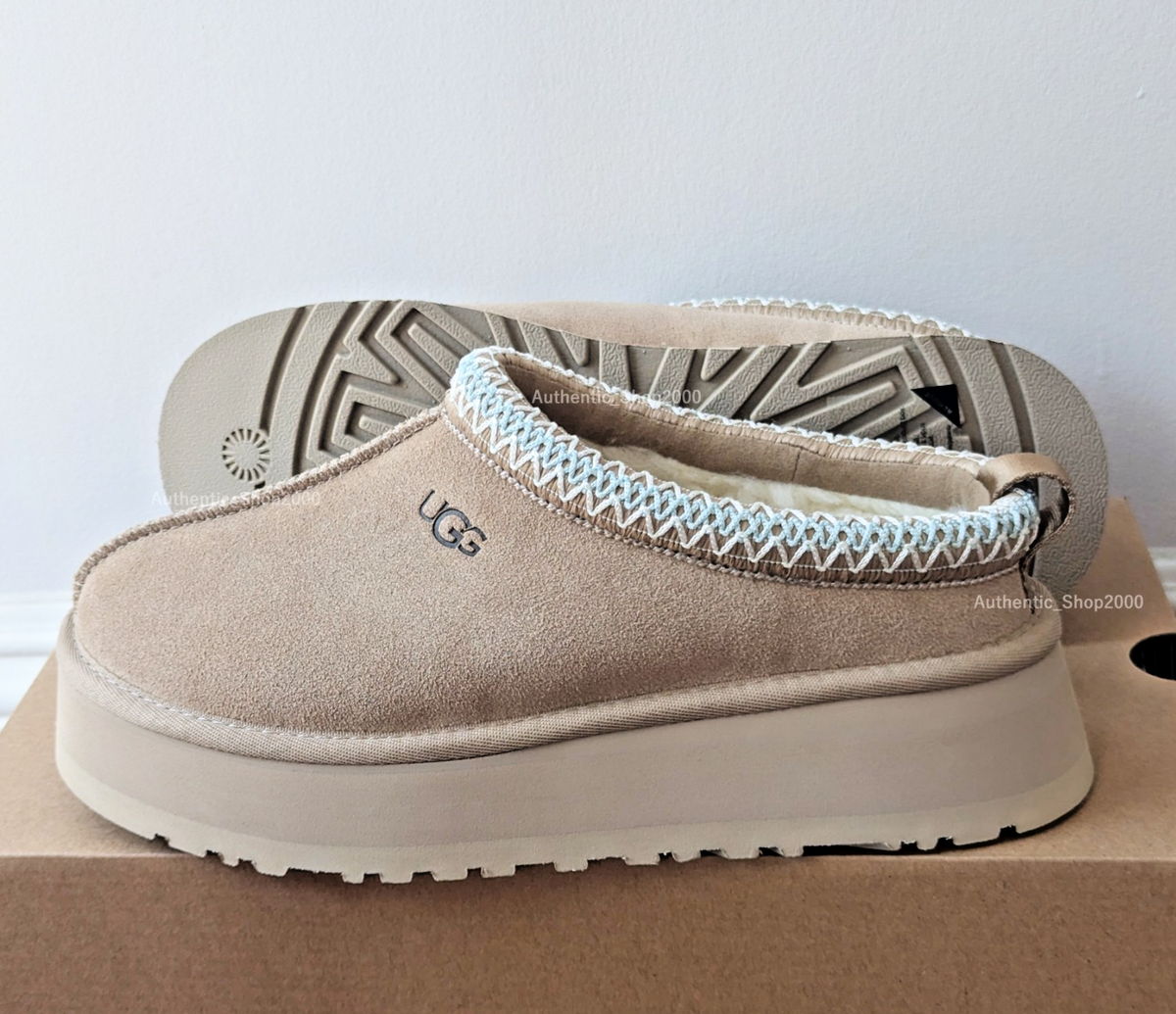 NEW 100% Authentic UGG Brand Women's Tazz II Braid Platform