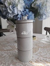 Next Stackable storage jars tea coffee sugar Ceramic Cow Handle space saver 3pcs