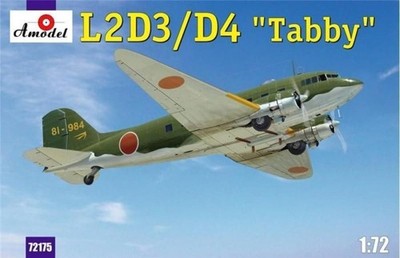 L2D3/D4 Taddy Japan transport aircraft / 1:72 - Amodel 72175