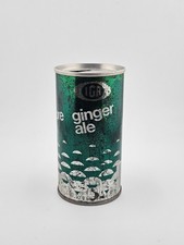 Vintage Steel Pull Tab IGA Ginger Ale 10 oz Empty Can