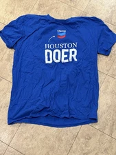 Chevron Blue Houston Doer XL T-Shirt #houstonstrong