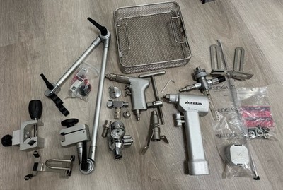 Aesculap Acculan with many accessories surgical instruments (6652)