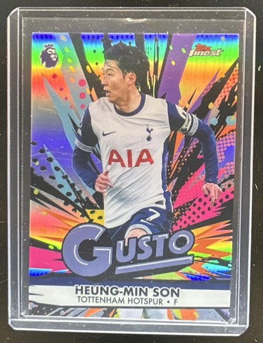 2025-26 Topps Finest Premier League Heung-Min Son Gusto #GO-5 Tottenham