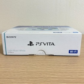 Sony PlayStation Vita 2000 PCH-2000 ZA14 Light Blue White Wi-Fi Console Boxed