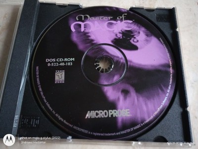 1997 MICROPROSE MASTER OF MAGIC PC CD ROM VIDEO GAME DISC *ONLY*