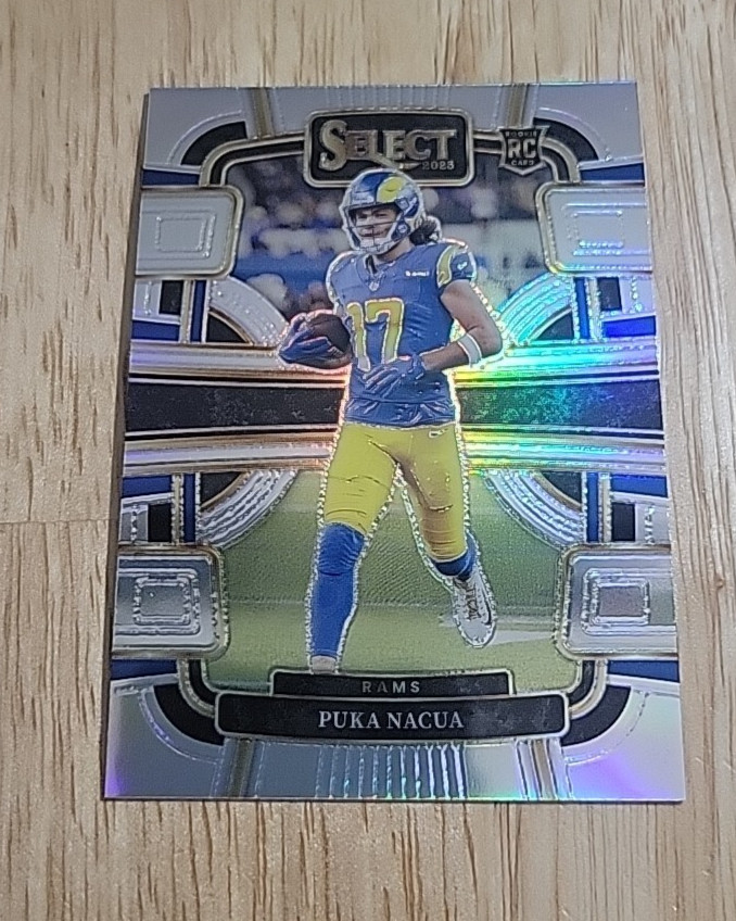 Puka Nacua Panini Select #56 Silver