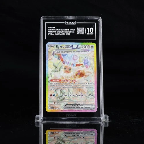 Eevee EX - 167/131 Prismatic Evolutions SIR English - TAG 10