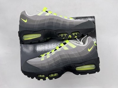 Size 9 - Nike Air Max 95 OG 2025 / 2026 Neon Big Bubble AM95 Black Grey Yellow