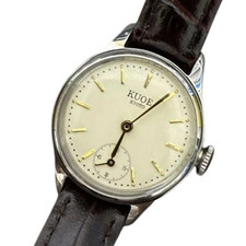 Kuoe Kyoto 90-003 Holborn Quartz Watch Japanese Vintage Womens Small Seconds