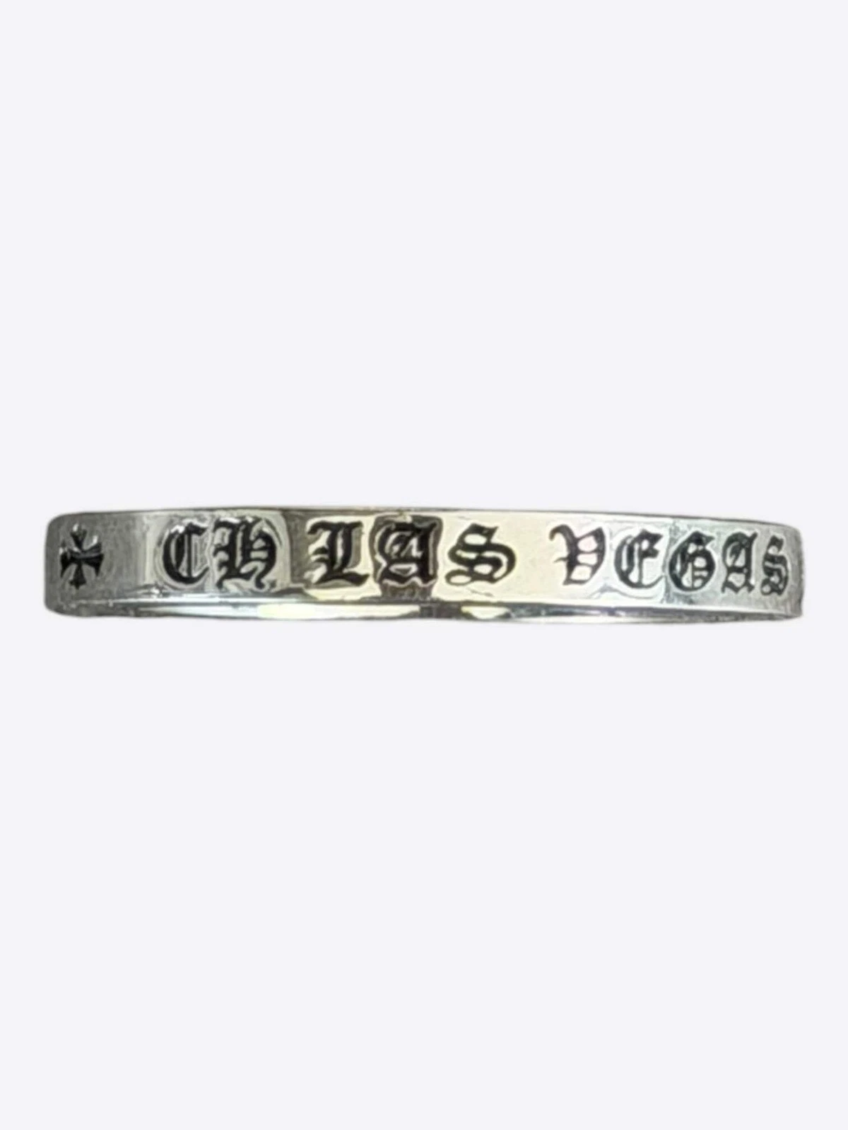 Chrome Hearts Silver Las Vegas Spacer Ring