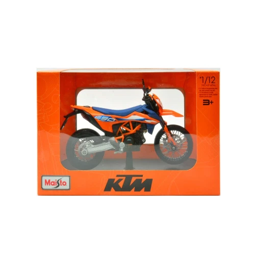 KTM 690 SMC R 1:12 Maisto Moto Nouveau modèle - Photo 3/3