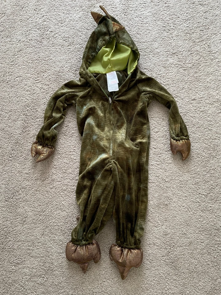 Disfraz de T-Rex Princesa Paraíso para bebé niño talla XS Foto 2 de 2