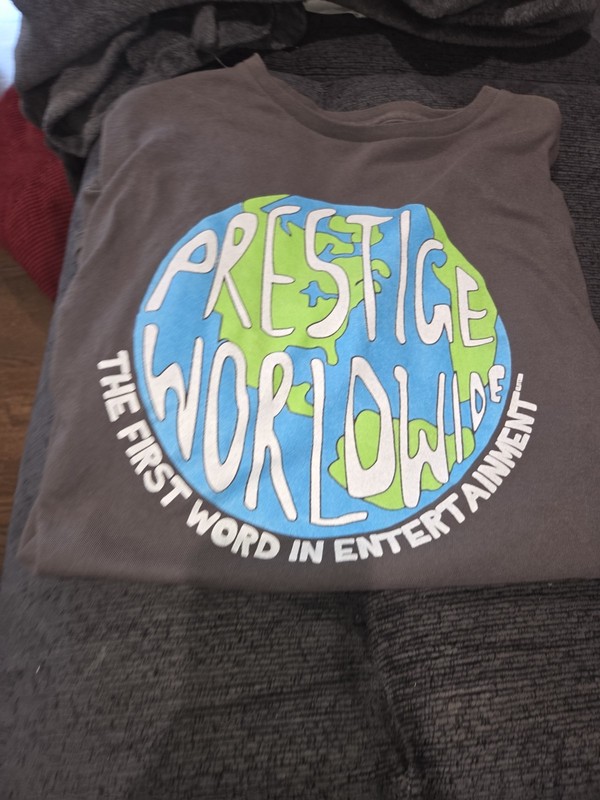 PRESTIGE WORLDWIDE "The First Word in Entertainment" STEP BROTHERS T-Shirt XL