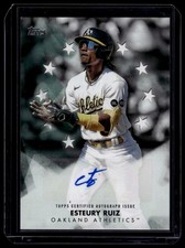 2024 Topps #BSA2-ERU Esteury Ruiz Baseball Stars Autographs (Series Two)