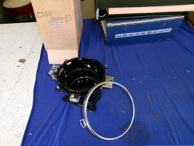 1962 mercury comet headlight bucket pod capsule nos c2gy-13008-b