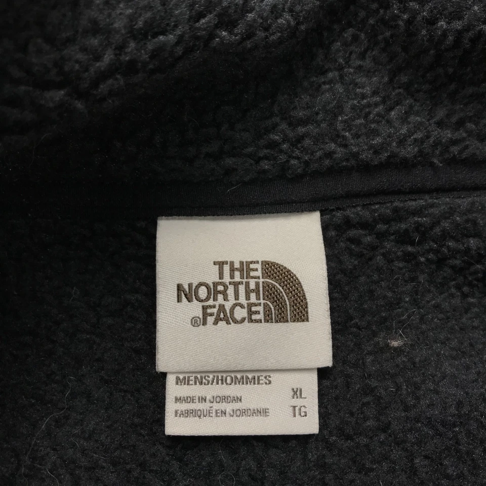 North Face Jacket Mens XL Black Gray Gordon Lyons Fleece Full Zip Outdoor Hiking - Image 4 of 4