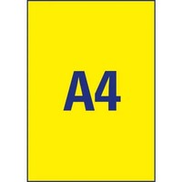 Avery Zweckform Stick&Lift Etiketten, 210 X 297 Mm, Gelb 1 Bis 20X Spare Bis 29%