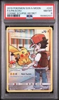 PSA 8 Pikachu 2019 Pokemon Sun & Moon Cosmic Eclipse Secret Rare FA #241/236