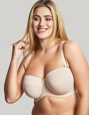 Sculptresse by Panache LINEN Dana Strapless Bra, US 36F, UK 36E | eBay