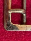 Vintage Lysco Solid Brass Sam Browne 2-1/4" Buckle  USA (#249D) — photo 4