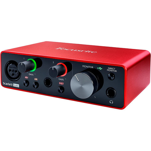 Focusrite Scarlett Solo USB Audio Interface (Gen 3) - Picture 5 of 8