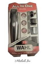 WAHL 3-In-1 Nose Ear Beard Hair Precision Trimmer Foil Shaver BATTERY GROOMER