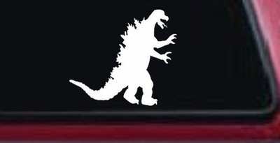 Godzilla Monster Sci Fi Dinosaur Lizard Car or Truck Window Vinyl Decal Sticker