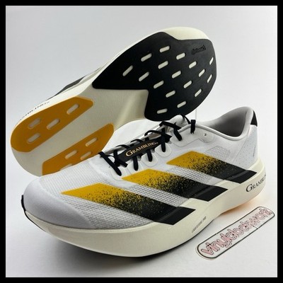Adidas Grambling State Tigers Adizero EVO SL Running Shoes Mens Size 13 JQ4575