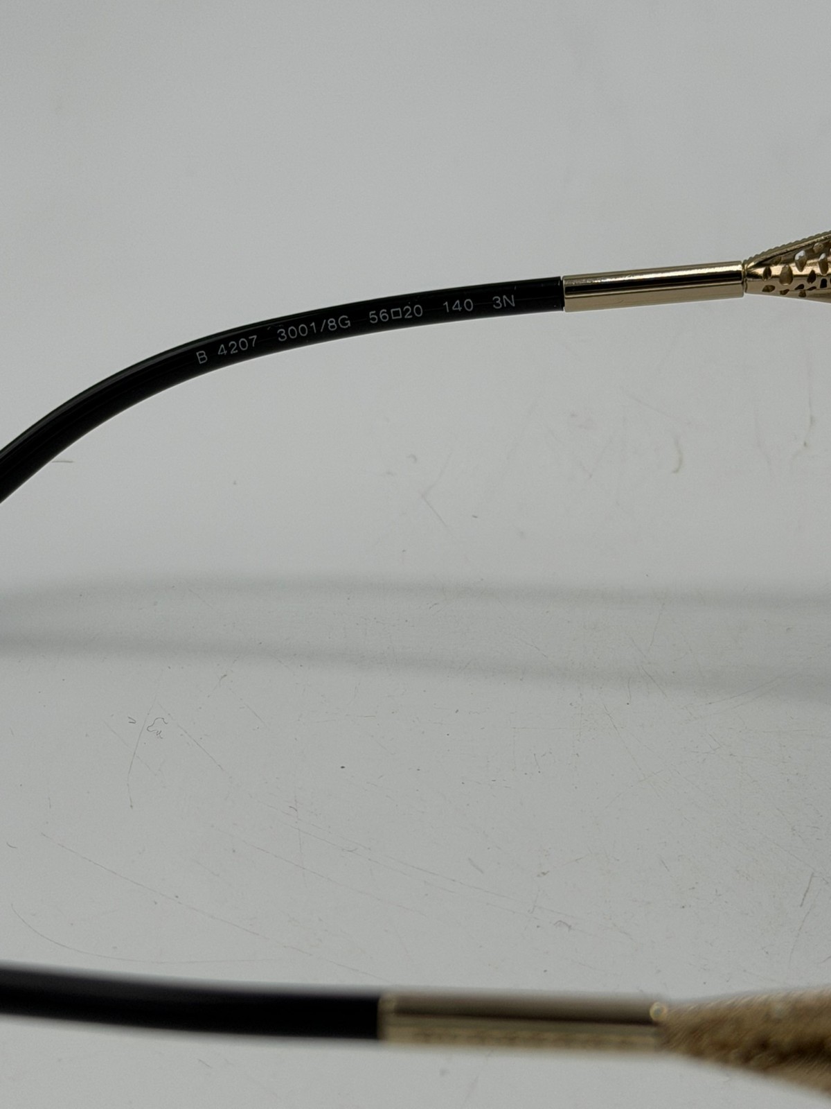 Burberry Rectangular Sunglasses BE4207 30018G 56 … - image 8