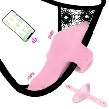 APP 10 Function Vibrating Panties Strap Sexy Lace for Women Bikini Underwear NEW