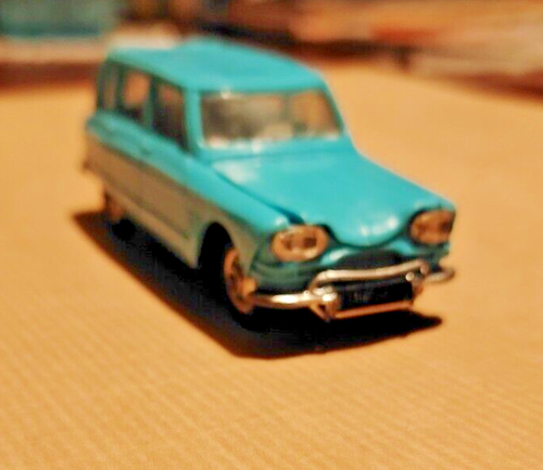 NOREV 1/43 – Citroën AMI 8 – Plastique Blanc – N139 – Occasion – Boîte D’origine
