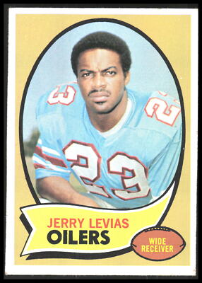 1970 Topps Jerry LeVias # 89 RC Wrinkle Houston Oilers 6DD