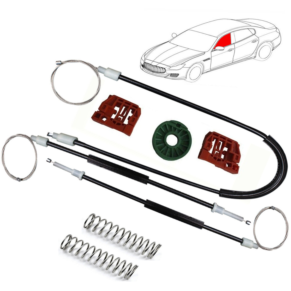 Window Regulator Repair Kit Front Right + Left Maserati Quattroporte 2004-2011