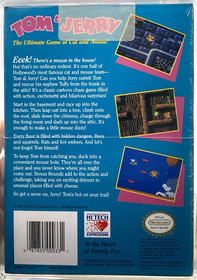 Tom & and Jerry Nintendo NES Brand New 1991 Factory Sealed WATA 9.8 A+ TOP POP