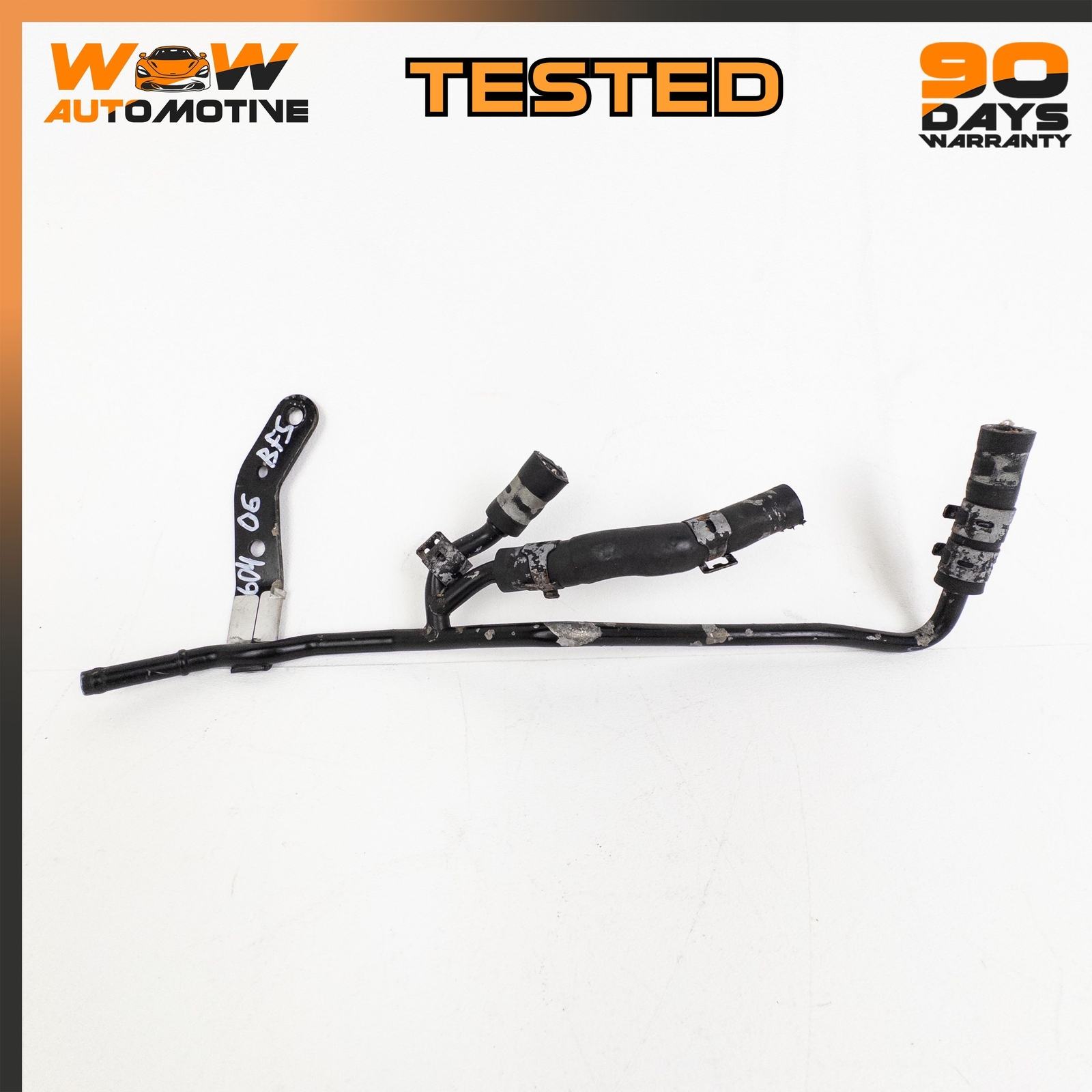 04-13 BENTLEY CONTINENTAL FLYING SPUR EXPANSION TANK COOLANT WATER HOSE PIPE OEM