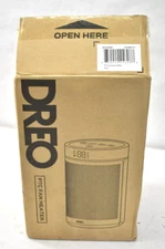 Dreo Space Heaters For Indoor Use Portable w Thermostat 1-12H Timer White