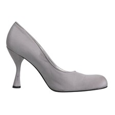 DOLCE & GABBANA Shoes Gray Suede Leather High Heel Pumps EU40/US9.5 1130usd