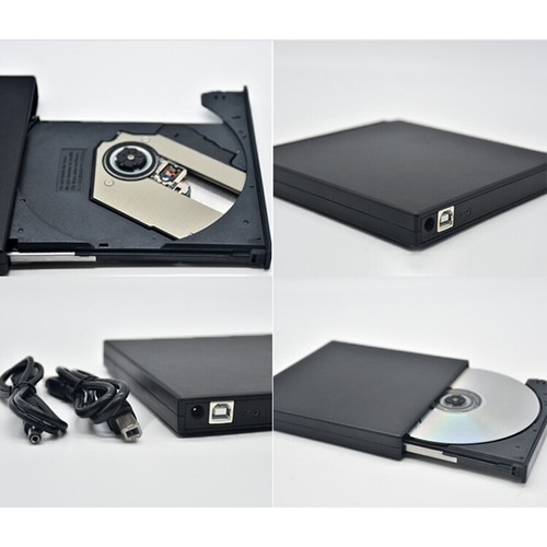 Prime Noir Disque Dur Externe SB 2.0 Interface RW Lecteur Optique - Photo 10/12