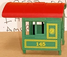 P523-004 SOUTHERN CAB # 145 FOR 4-4-0 AMERICAN HO 1:87 SCALE BY IHC MEHANO NEW