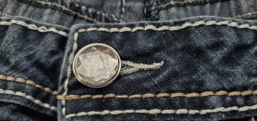 Angel Jeans donna Bling pantaloni gamba dritta impreziositi tasche con patta taglia 22 - Foto 8 di 14
