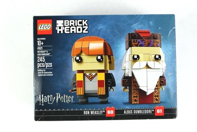 lego brickheadz ron and dumbledore